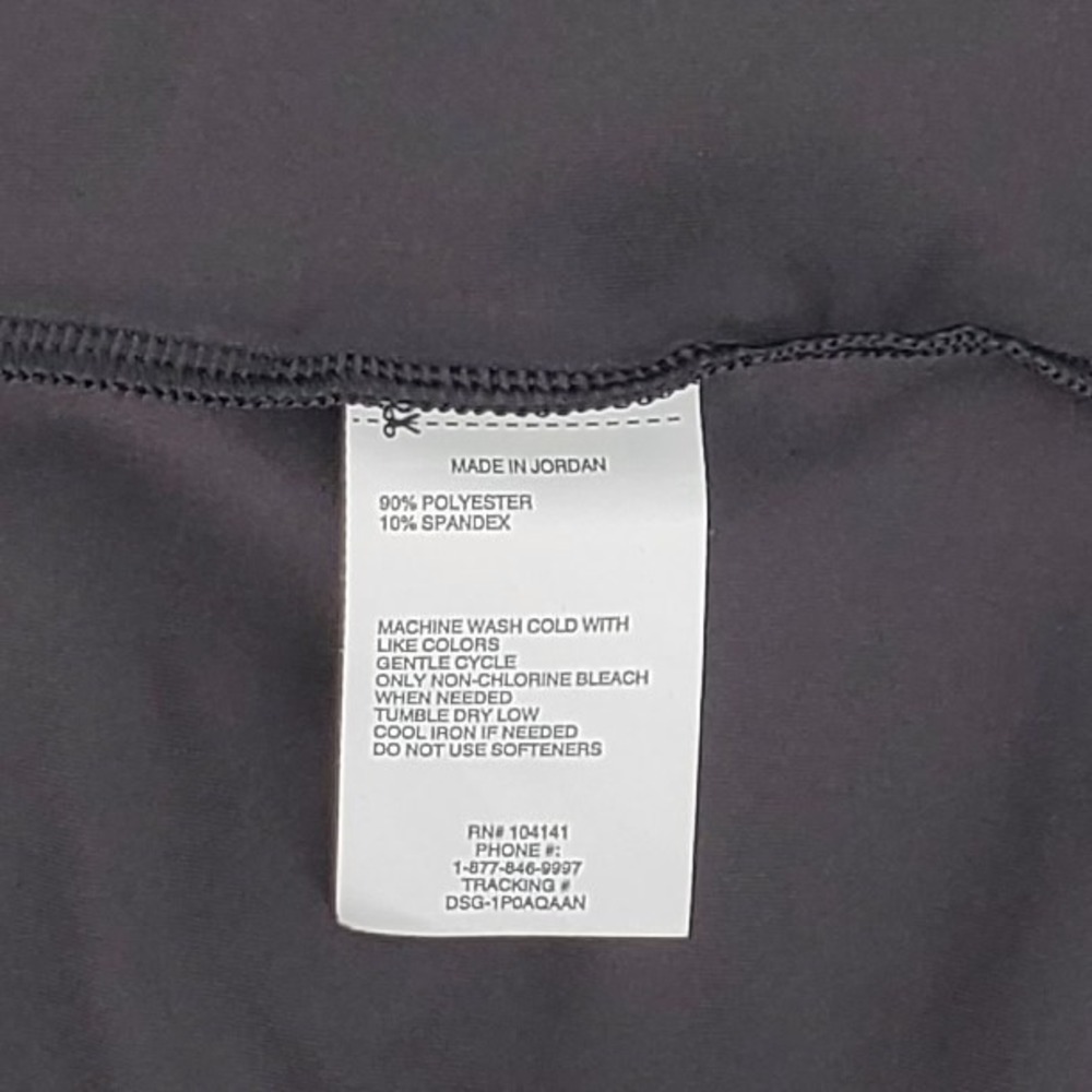DSG Girls Size S 8-9 Movement Tee Pure Black Short Sleeve Athletic Shirt New - Picture 4 of 9